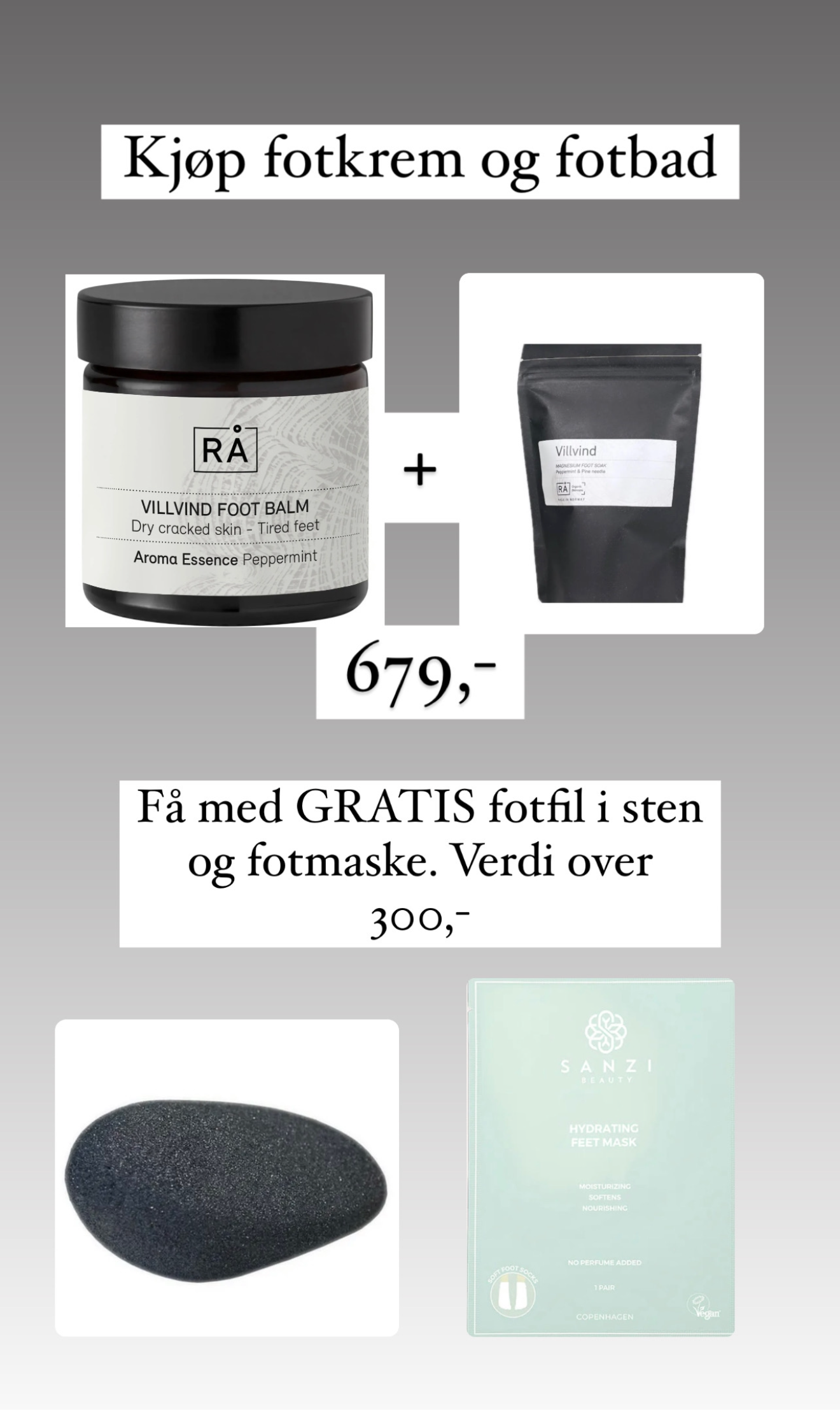Fotpleie kampanje