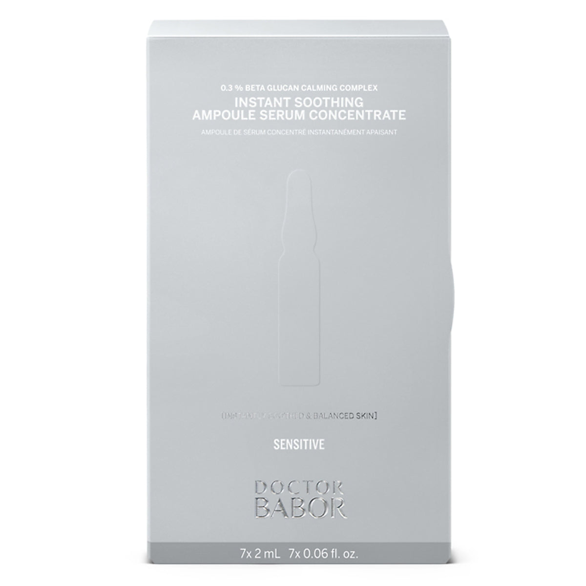 Doctor Babor Instant Soothing Ampoule Serum 7x2ml