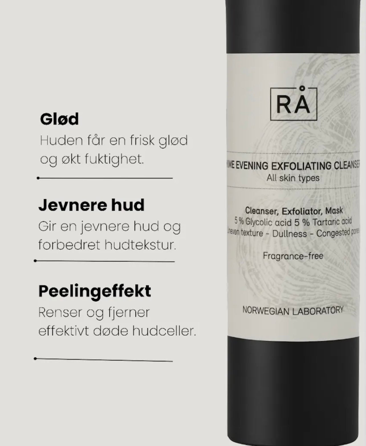 RÅ KIME EXFOLIATING cleanser 50ml