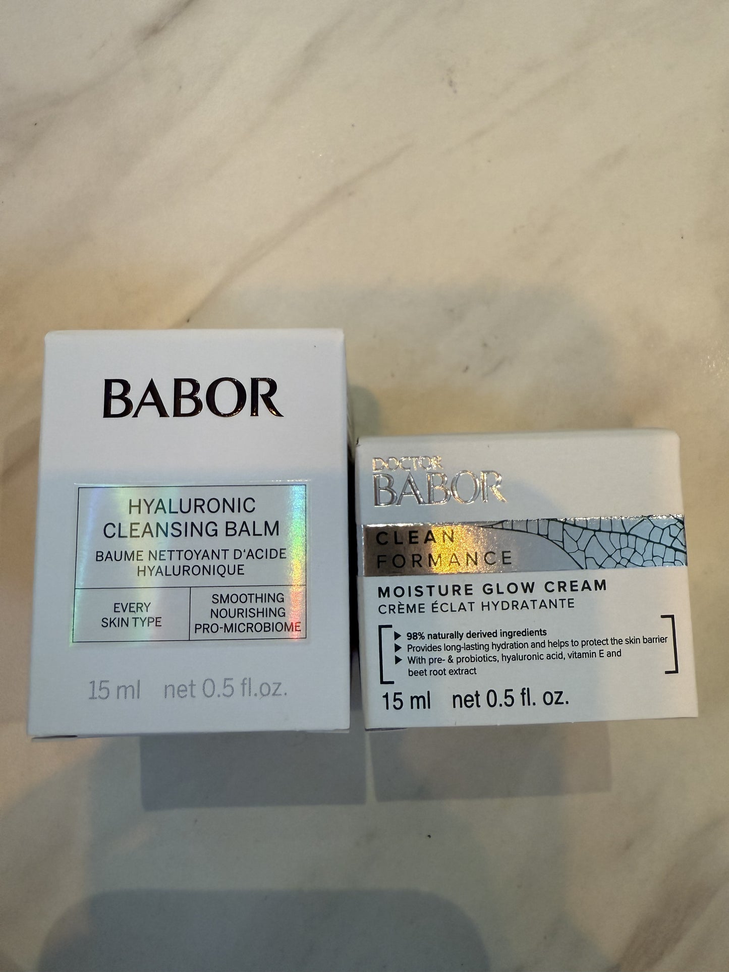 Babor rensebalm og globe cream 15ml