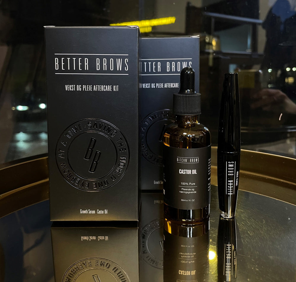 Better brows Castor oil