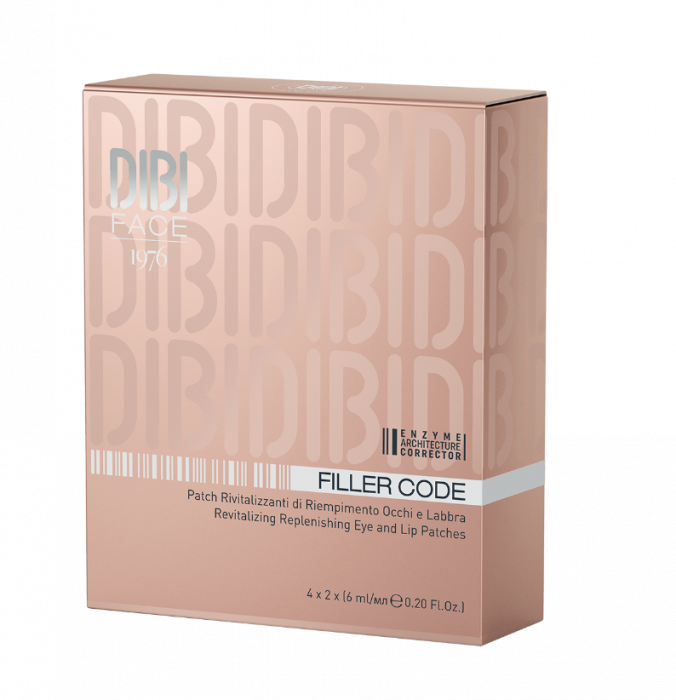 DIBI Filler Code Filler Code Revitalizing Replenishing Eye and Lip Patches 4×2 stk