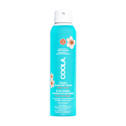 COOLA Classic Body Spray med 3 forskjellige dufter SPF 30