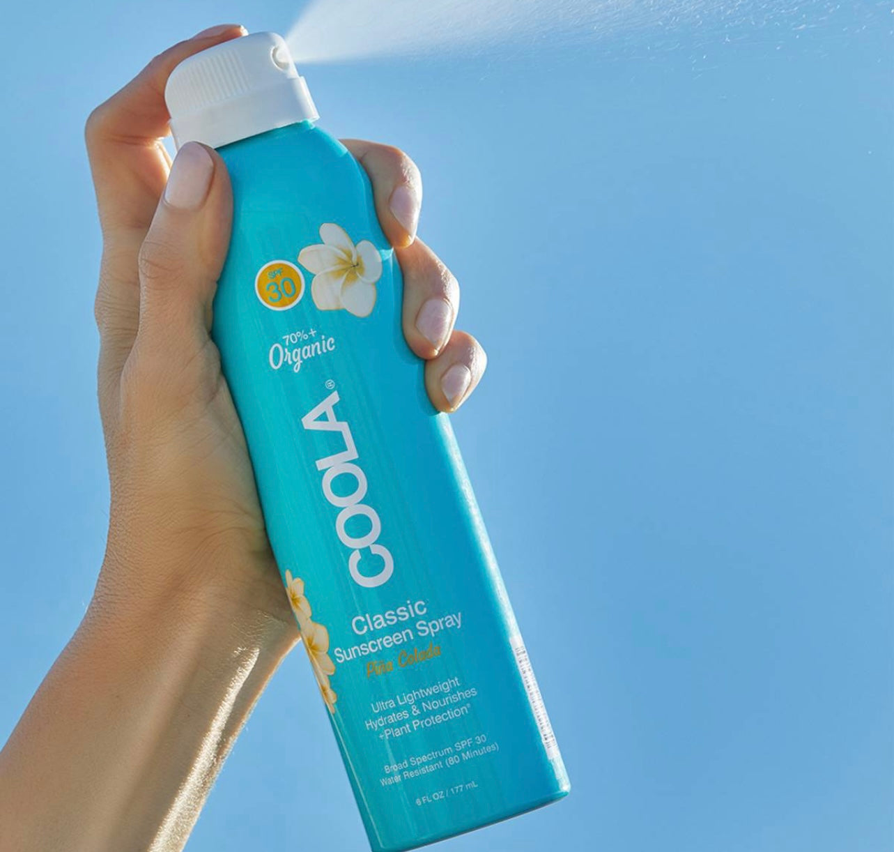 COOLA Classic Body Spray med 3 forskjellige dufter SPF 30