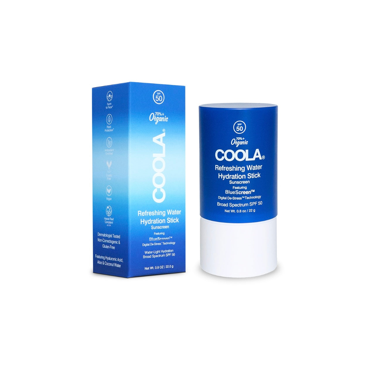 COOLA Refreshing water stick spf50