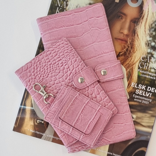 3 Pk reisesett - Rosa