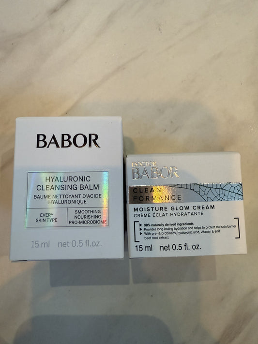 Babor rensebalm og globe cream 15ml