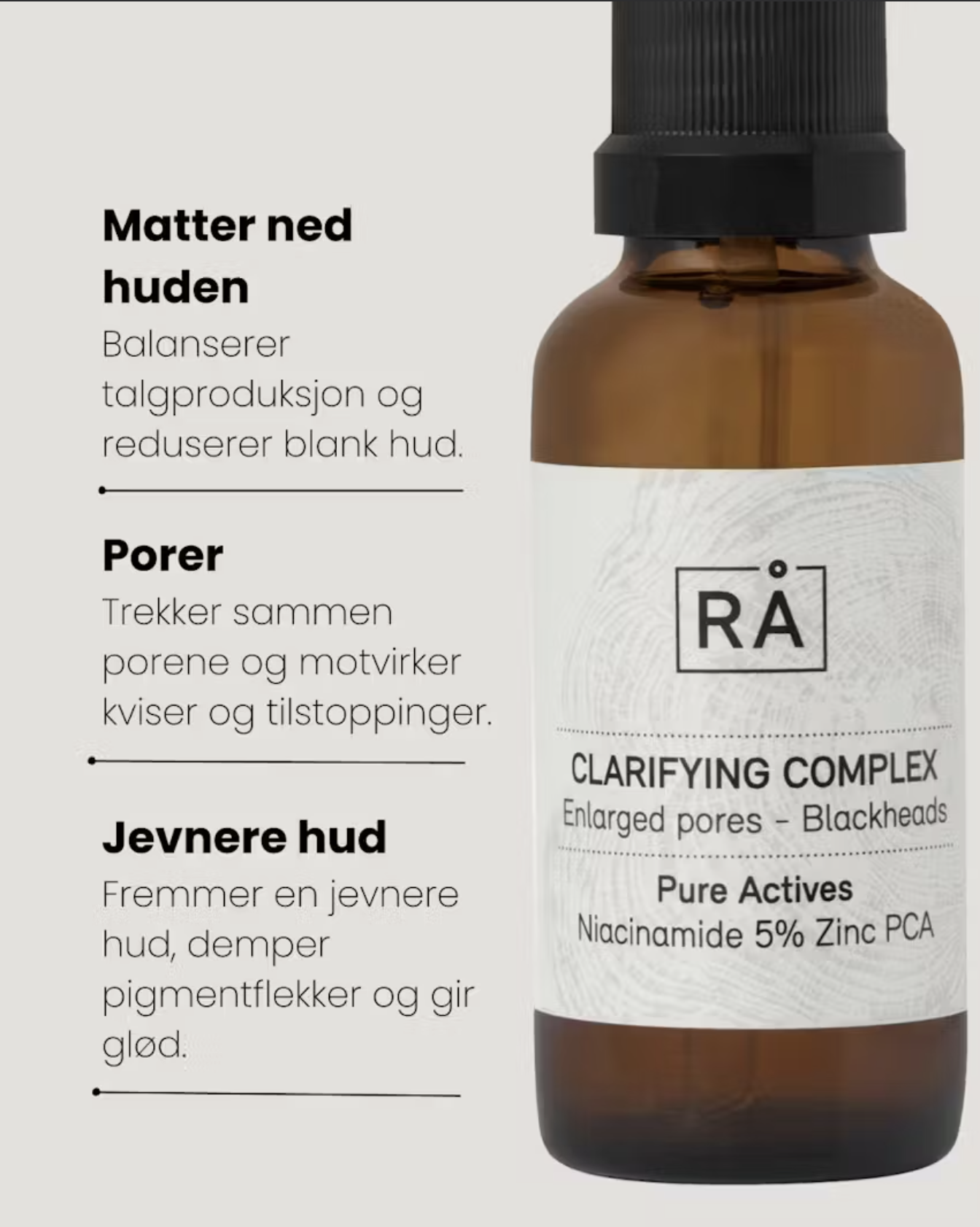 RÅ CLARIFYING COMPLEX SERUM 30ml